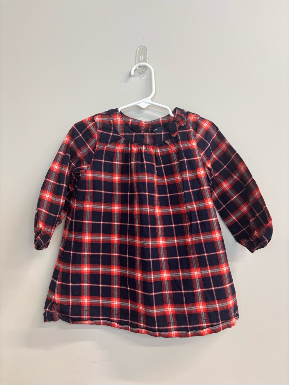 Baby Gap Long Sleeve Flannel Dress 18-24M
